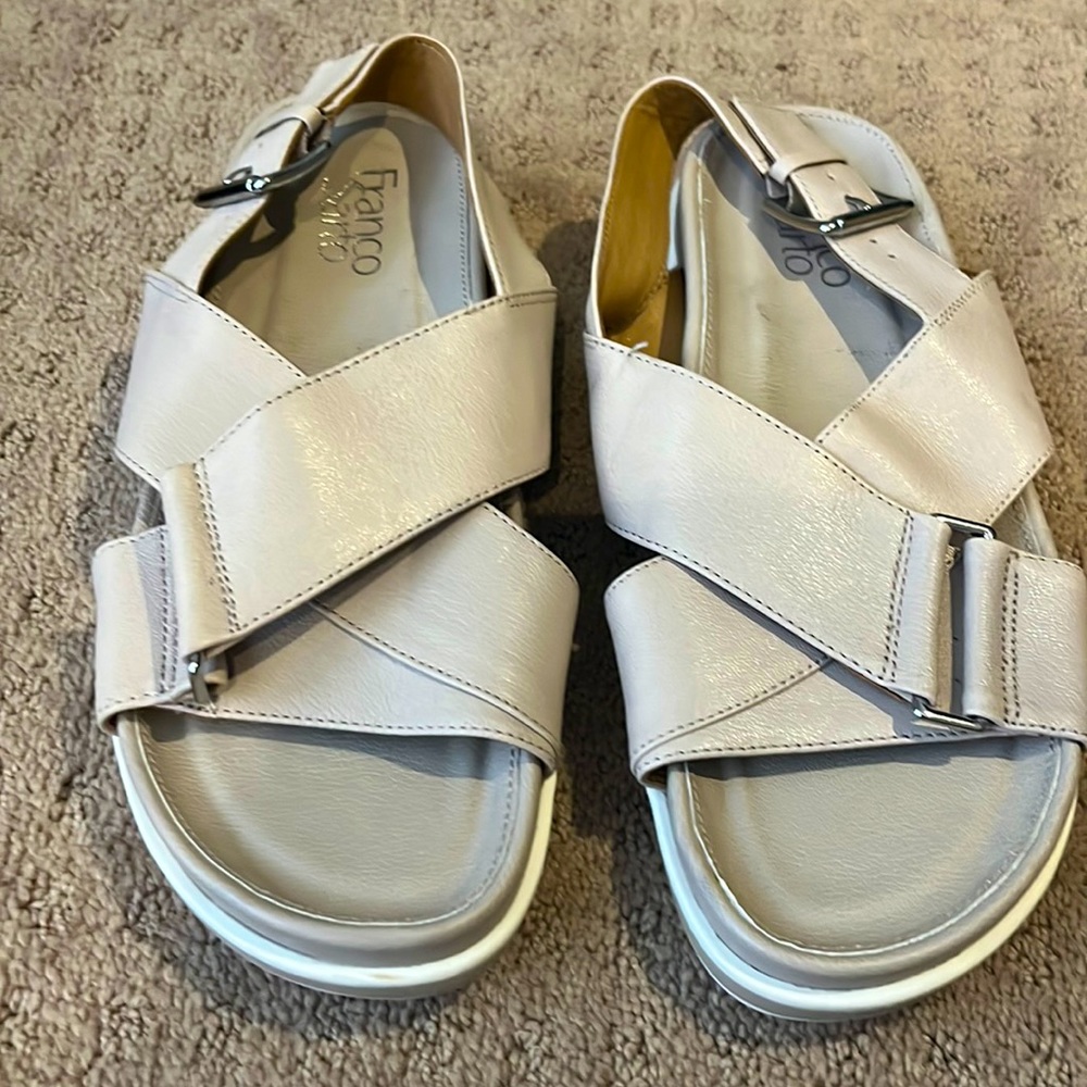 Franco Sarto Leather Sandals
